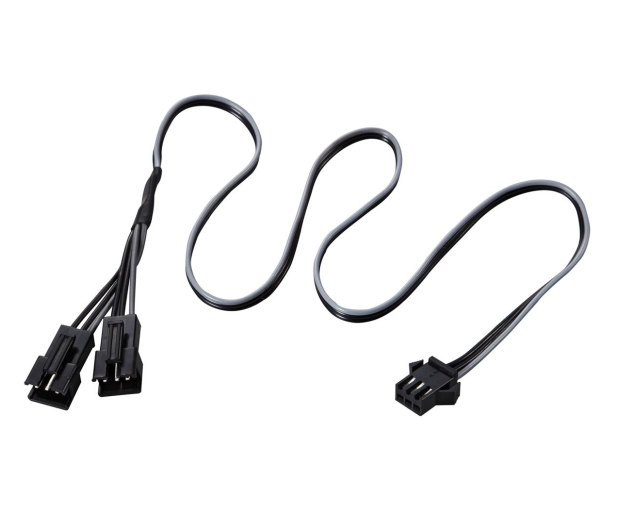 Phanteks Phanteks przedłużacz rozgałęźnik 3-PIN Digital LED - 622074 - zdjęcie